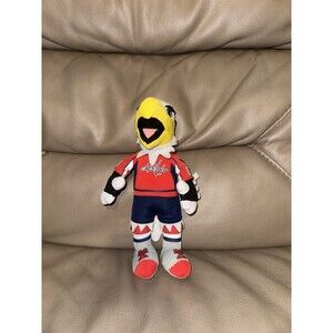 Washington Capitals NHL Slapshot Mascot 10" Plush Bleacher Creatures